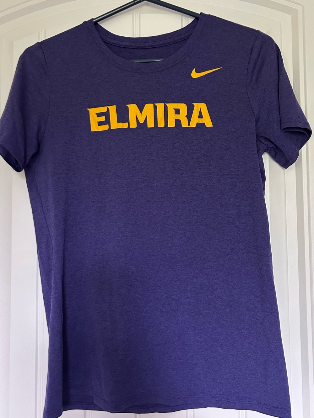 Nike Elmira College Women’s Dri-fit Purple T-shirt Women’s Small